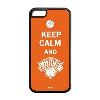 Cool Keep Calm and New York Knicks Apple iPhone 5C TPU Case Cover Protector Bumper: Cell Phones & Accessories