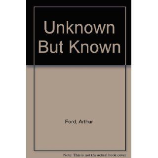 Unknown But Known: Books
