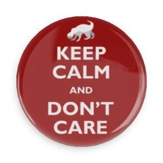 Funny Images; Honey Badger Keep Calm and Don't Care (3.0 Inch Magnet): Jewelry