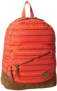 Roxy Juniors Lately Backpack, Cherry Red, One Size: Basic Multipurpose Backpacks: Clothing