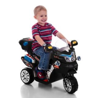 Lil Rider FX 3 Wheel Motorcycle Bike Battery Powered Riding Toy   Black   Battery Powered Riding Toys
