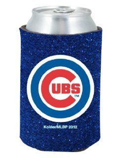 Chicago Cubs Glitter Kolder Kaddy Can Holder : Thermo Can Coolers : Sports & Outdoors