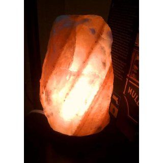Indus Classic Himalayan Natural Rock Salt Crystal Lamp Natural Ionizer 8 10 Lbs Ionize: Health & Personal Care