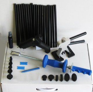 Pro Dent hammer Paintless dent repair Glue puller combo kit: Automotive