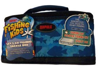 Rapala Kids Lets Go Fishing Tackle Box & Baseball Cap : Sports & Outdoors