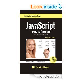 JavaScript Interview Questions You'll Most Likely Be Asked eBook: Vibrant Publishers: Kindle Store
