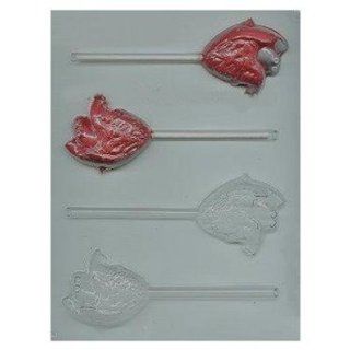 Human Heart Pop Candy Mold: Candy Making Molds: Kitchen & Dining