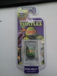 Teenage Mutant Ninja Turtles Michelangelo Looking Glass Figure Head: Toys & Games