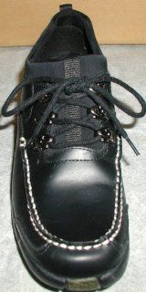 SBICCA OF CALIFORNIA SHOES.BLACK LEATHER SLIP ONS WITH LYCRA COLLAR. U30 70B63070 SIZE 9M.: Everything Else