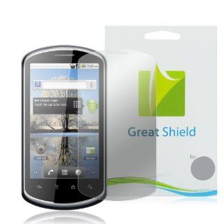 GreatShield Ultra Anti Glare (Matte) Clear Screen Protector Film for Huawei IDEOS X5 U8800 (3 Pack): Cell Phones & Accessories