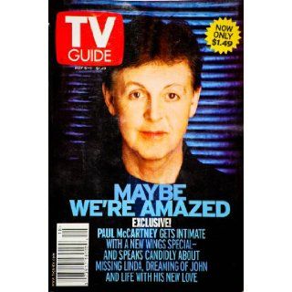 TV Guide May 5 11; Maybe We're Amazed   [Paul McCartney Cover]: Books