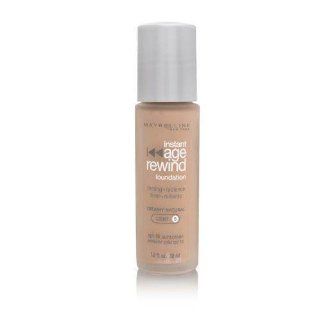 Maybelline Instant Age Rewind Foundation SPF18 Creamy Natural (Light 5) : Foundation Makeup : Beauty