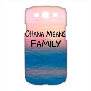 Nice FashionCaseOutlet Ohana Means Family Lilo and Stitch Samsung Galaxy S3 i9300 3D Case: Cell Phones & Accessories