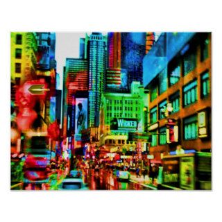 Times Square Poster