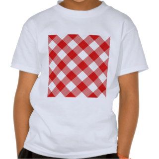 red table cloth tee shirt