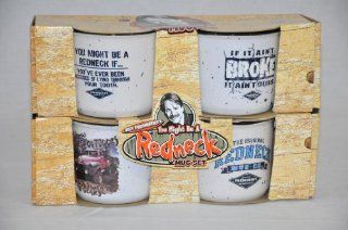 Jeff Foxworthy You Might Be A Redneck Mug Set: Large Mug Set: Kitchen & Dining