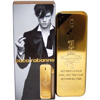 Paco Rabanne 1 Million By Paco Rabanne For Men Edt Spray 3.4 Oz : Eau De Parfums : Beauty