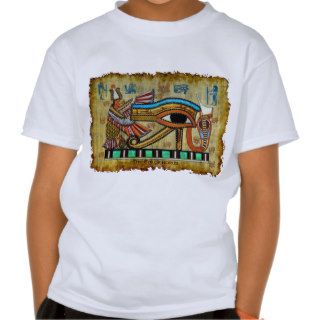 Egyptian Eye of Horus Ancient Art Designer T Shirt
