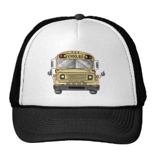 School Bus Mesh Hats