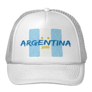 Agentina Futbol 2010 Hats
