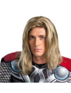 Thor Adult Wig Halloween Costume   Most Adults Clothing