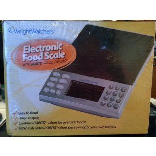 New 2008 Weight Watchers Electronic Food Scale w/ Points Values Database: Digital Kitchen Scales: Kitchen & Dining