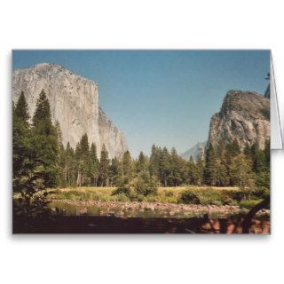 47. Valley View, Yosemite, California Card