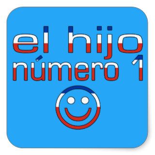 El Hijo Número 1   Number 1 Son in Chilean Stickers