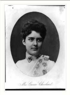 Historic Print (L): Mrs. Grover Cleveland  