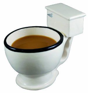 Big Mouth Toys Toilet Mug: Kitchen & Dining