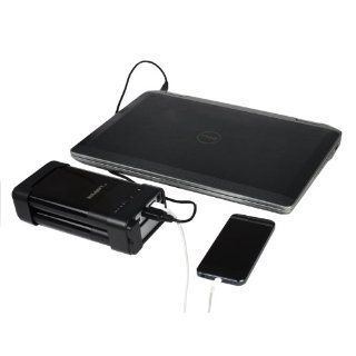 Instapark 450E 60 27,000 mAh Dual External Battery Pack & Universal Charger USB Port for Dell, IBM, Lenovo, HP, HTC Laptops, Netbooks, Computers, iPad2, iPad, iPhone 4S 4 3Gs 3G, iPod Touch (1G 2G 3G 4G 5G), Motorola Droid, HTC Android Phone, Blackb