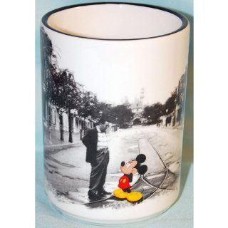 Walt Disney and Mickey Coffee Cup: Kitchen & Dining