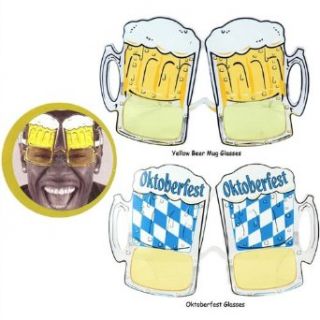 Beer Mug Costume Glasses: Clothing