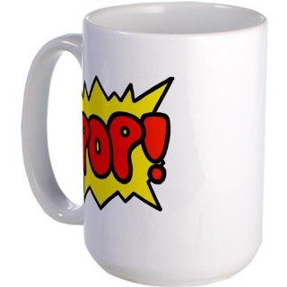 CafePress 'Pop' Large Mug Large Mug   Standard: Kitchen & Dining