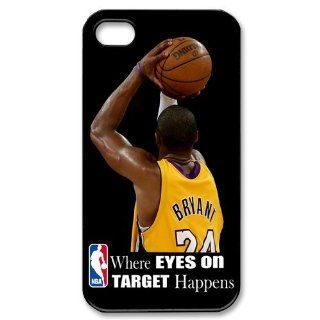 Custom Kobe Bryant Back Cover Case for iPhone 4 4S PP 1837: Cell Phones & Accessories