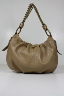 Prada Handbags Natural (Beige) Leather BR4243 LIMITED: Clothing