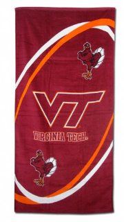 Virginia Tech Hokies 30x60 Beach Towel : Sports & Outdoors