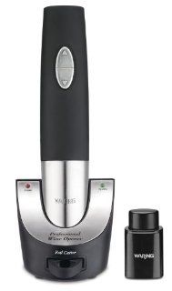 Waring Pro WO50B Cordless Wine Opener with Vacuum Sealer and Foiler Cutter, Black: Electric Wine Bottle Openers: Kitchen & Dining