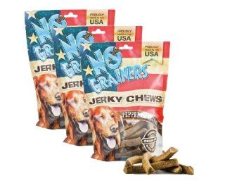 No Grainers by Nootie Jerky Chew Grain Free Liver Treats, 3 Pound, Pepperoni Flavor : Pet Jerky Treats : Pet Supplies