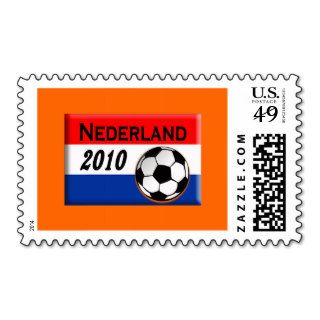 Netherlands Soccer: Nederland Football 2010 Postage Stamps