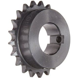 Browning H4021X 1 7/16 Finished Bore Roller Chain Sprocket, Single Strand, Steel, Hardened Teeth, 21 Teeth: Industrial & Scientific