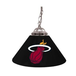 Miami Heat NBA Single Shade Bar Lamp (14 Inch/14 Inch, Black) : Sports Fan Household Lamps : Sports & Outdoors
