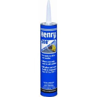 Henry HE208004 Wet Surface Plastic Roof Cement, 11 oz Cartridge: Contact Cements: Industrial & Scientific