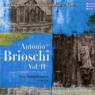 Brioschi: Six Symphonies: Music