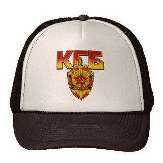 Russian KGB Badge Soviet Era Trucker Hats