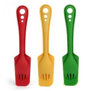 Outdoor Silicone Knife and Fork Portable Set BBQ Fork Necessary for Travler : Camping Cooking Utensils : Sports & Outdoors