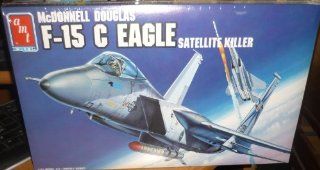 #8826 AMT Mcdonnell Douglas F 15 C Eagle Satellite Killer 1/72 Scale Plastic Model Kit ,Needs Assembly: Toys & Games