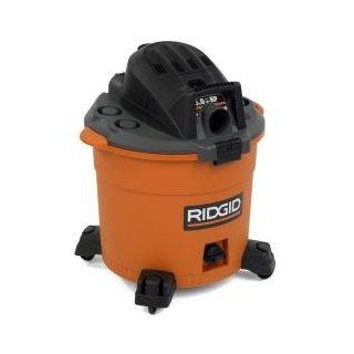 RIDGID 16 Gallon High Performance Wet/Dry Vac Vacum # WD1637. Professional Wet / Dry Vacs Cleaning Systems. Industry leading power and performance for your cleaning needs. + Special Buy! includes Bonus Car Nozzle.: Home Improvement