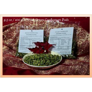 Swad Cardamom Indian Grocery Spice, Pods Green, 3.5 Ounce : Cardamom Seeds Spices And Herbs : Grocery & Gourmet Food