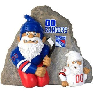 NHL New York Rangers Gnome Rivalry Garden Stone : Sports Fan Notepad Holders : Sports & Outdoors